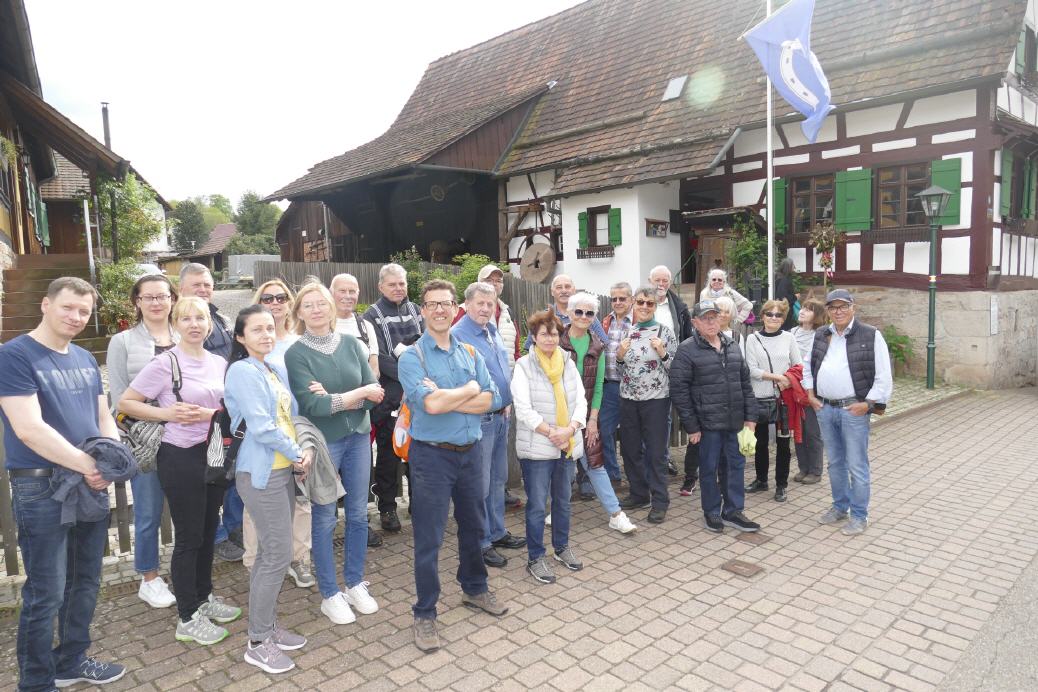 Dorfführung mit Manfred Stößer